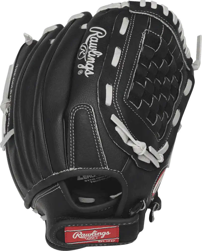 Rawlings Rsb 12.00’’ Slowpitch Infield Pitcher Glove Rsb120gb - Gray Black - Right Throw
