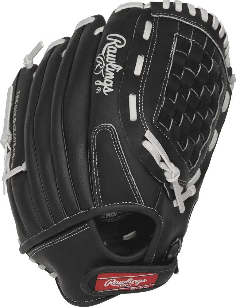 Rawlings Rsb 12.50’’ Slowpitch Outfield Glove Rsb125gb - Gray Black - Right Throw
