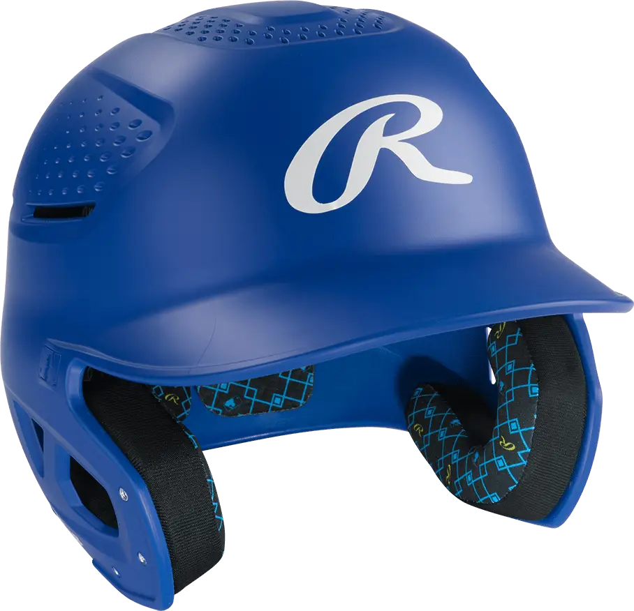 Rawlings Rx2 Series Matte Batting Helmet - Royal