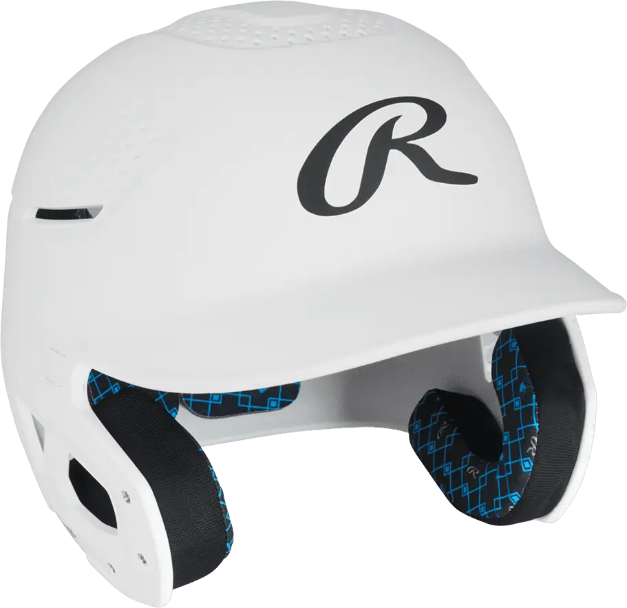 Rawlings Rx2 Series Matte Batting Helmet - White