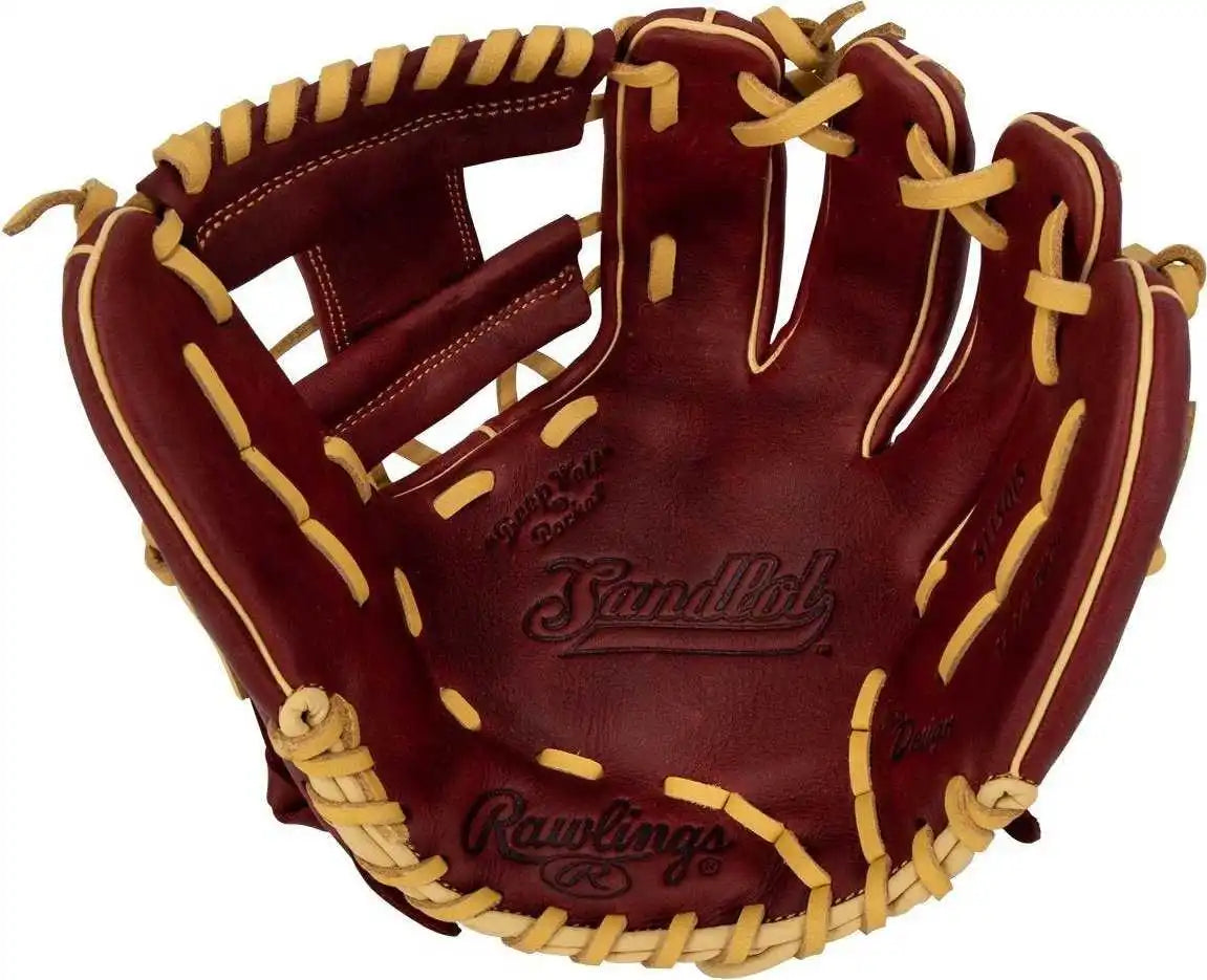 Rawlings Sandlot 11.50’’ Mitt S1150is - Cherry - Brown Cork / Right Throw