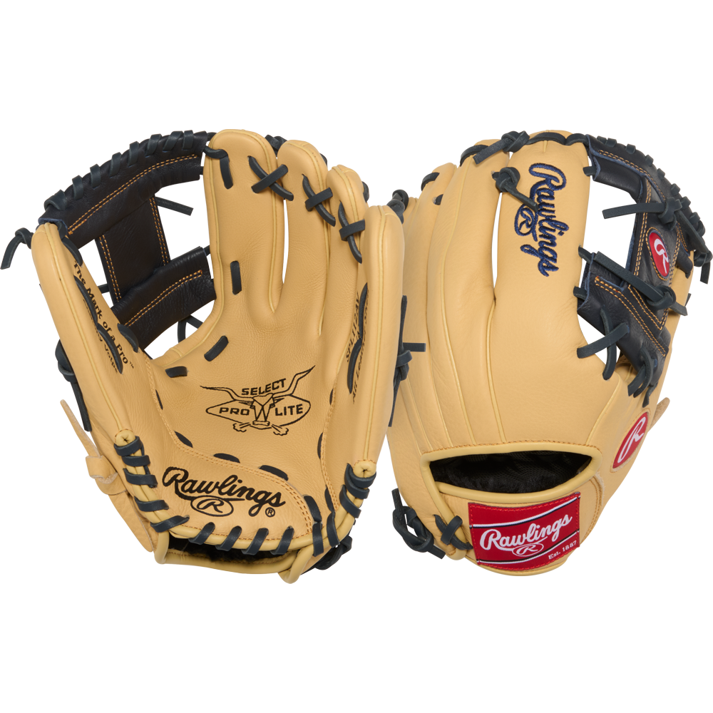Rawlings Select Pro Lite 11.25’’ Anthony Volpe Infield Glove Spl112av - Camel Navy