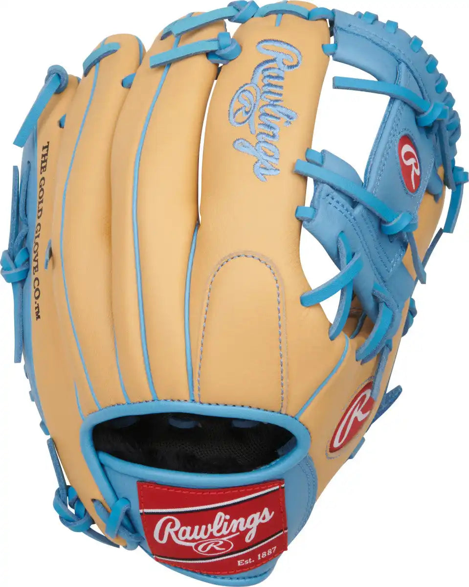 Rawlings Select Pro Lite 11.50’’ F. Lindor Infield Glove Spl150flc - Columbia Blue Blonde - Cork / Right Throw