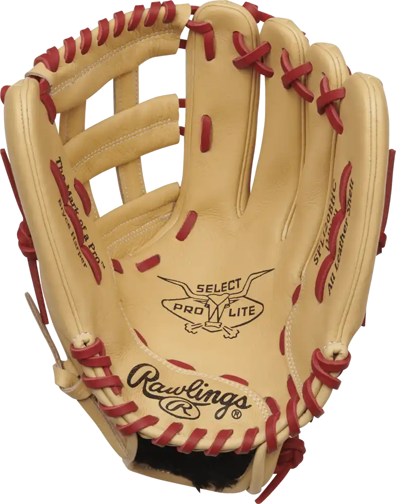 Rawlings Select Pro Lite 12.00’’ Bryce Harper Outfield Glove Spl120bhc - Blonde - Cork / Right (rht)