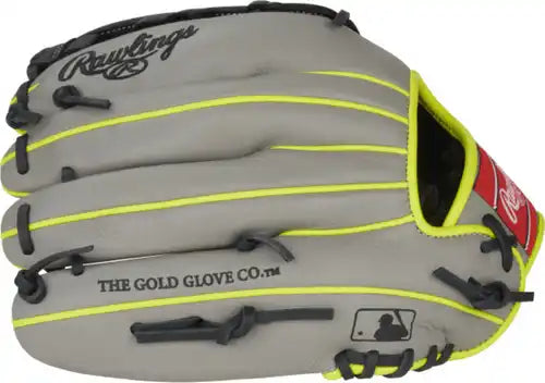 Rawlings Select Pro Lite Aaron Judge 12.00” Youth Utility Glove Spl120ajg - Gray Black Yellow - Right Throw