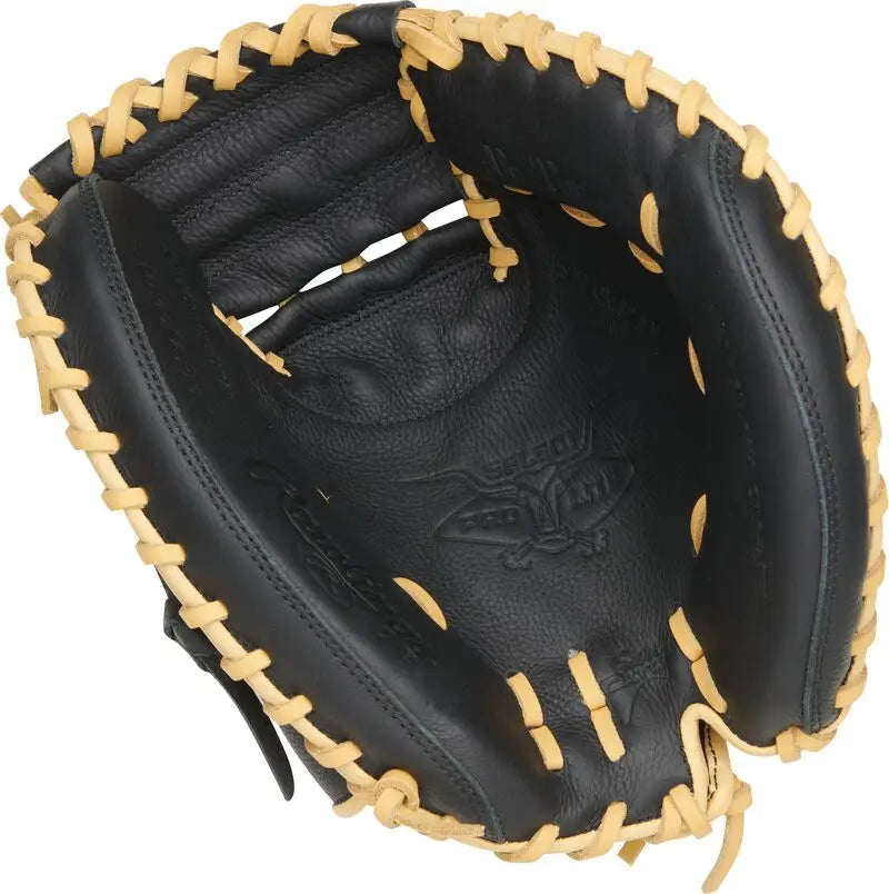 Rawlings Select Pro Lite Adley Rutschman 32.00’’ Youth Catcher’s Mitt Splcm32ar - Black Blonde - Yellow Light / Right