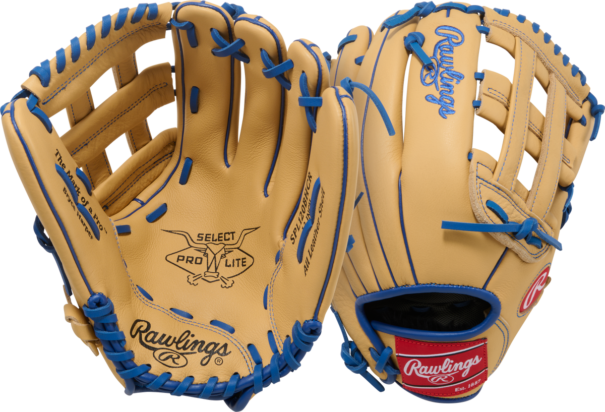 Rawlings Select Pro Lite Bryce Harper 12.00’’ Youth Glove Spl120bhcr - Tan Royal - Right Throw