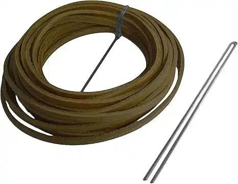 Rawlings Single Wide Laces 1/4’’ x 72’’ - Chestnut