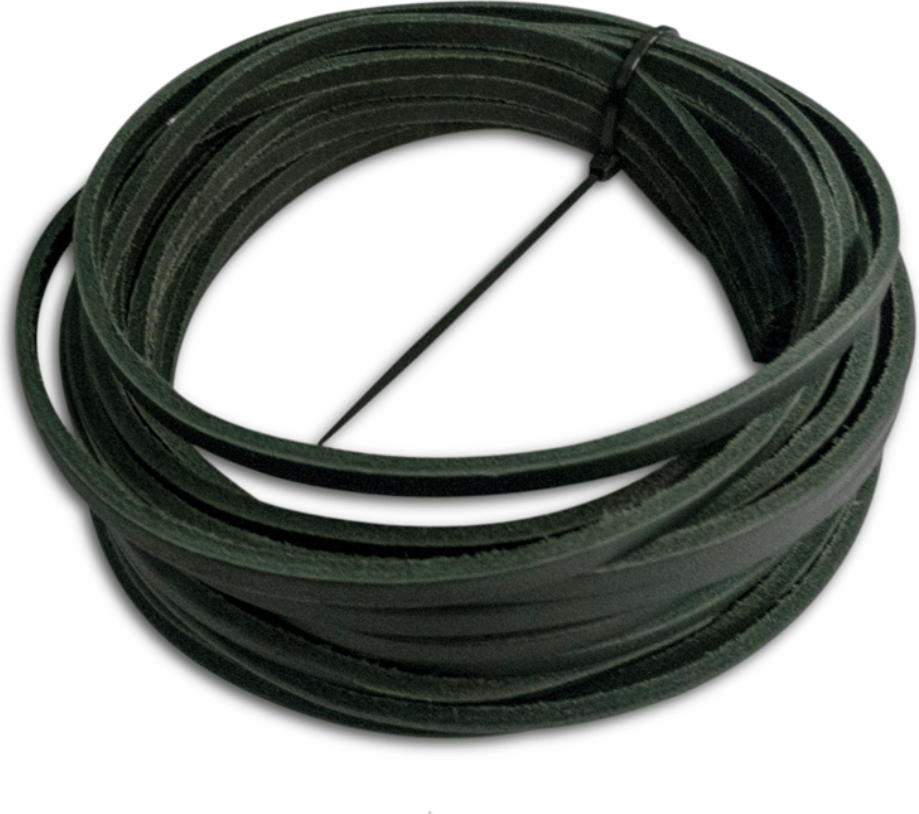 Rawlings Single Wide Laces 1/4’’ x 72’’ - Dark Green