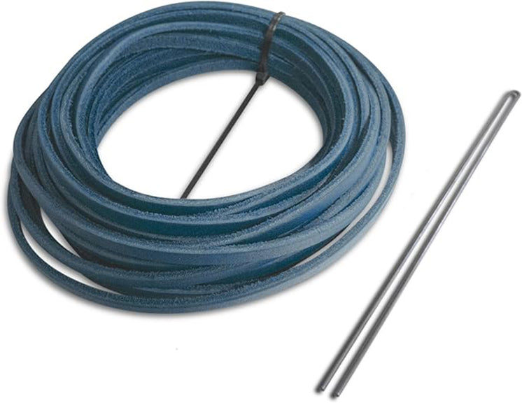 Rawlings Single Wide Laces 1/4’’ x 72’’ - Navy