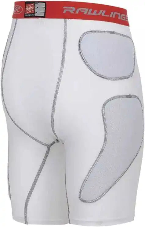 Rawlings Sliding Shorts with Cage Cup Rsldcup - White