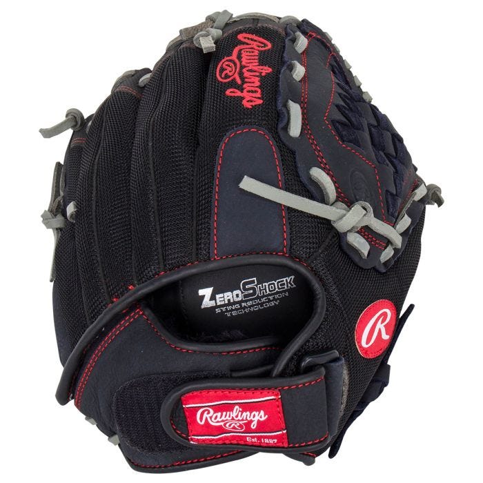 Rawlings Renegade 12.00" Baseball Infield Glove R120BGS - Black