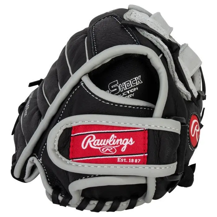 Rawlings Sure Catch 11.00’’ Baseball Outfield Glove Sc110aj - Black Gray - Right Throw