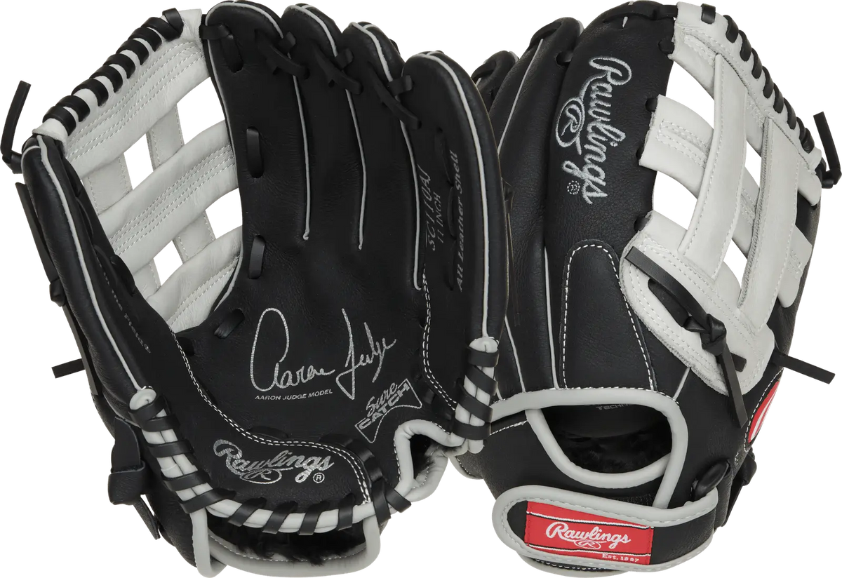 Rawlings Sure Catch 11.00’’ Baseball Outfield Glove Sc110aj - Black Gray - Right Throw