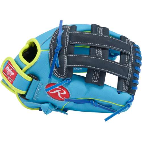 Rawlings Sure Catch Bryce Harper 10.50’’ Youth Utility Glove Sc115bhcb - Columbia Blue Black - Right Throw