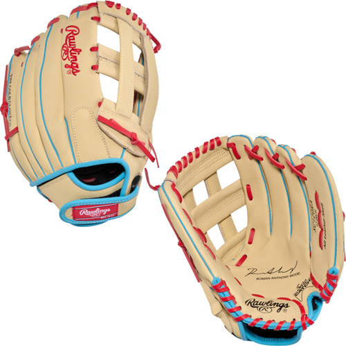 Rawlings Sure Catch Roman Anthony 10.50’’ Youth Utility Glove Sc120ra - Camel / Right Throw