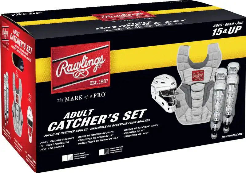 Rawlings Velo 2.0 Youth Catcher’s Set Navy White