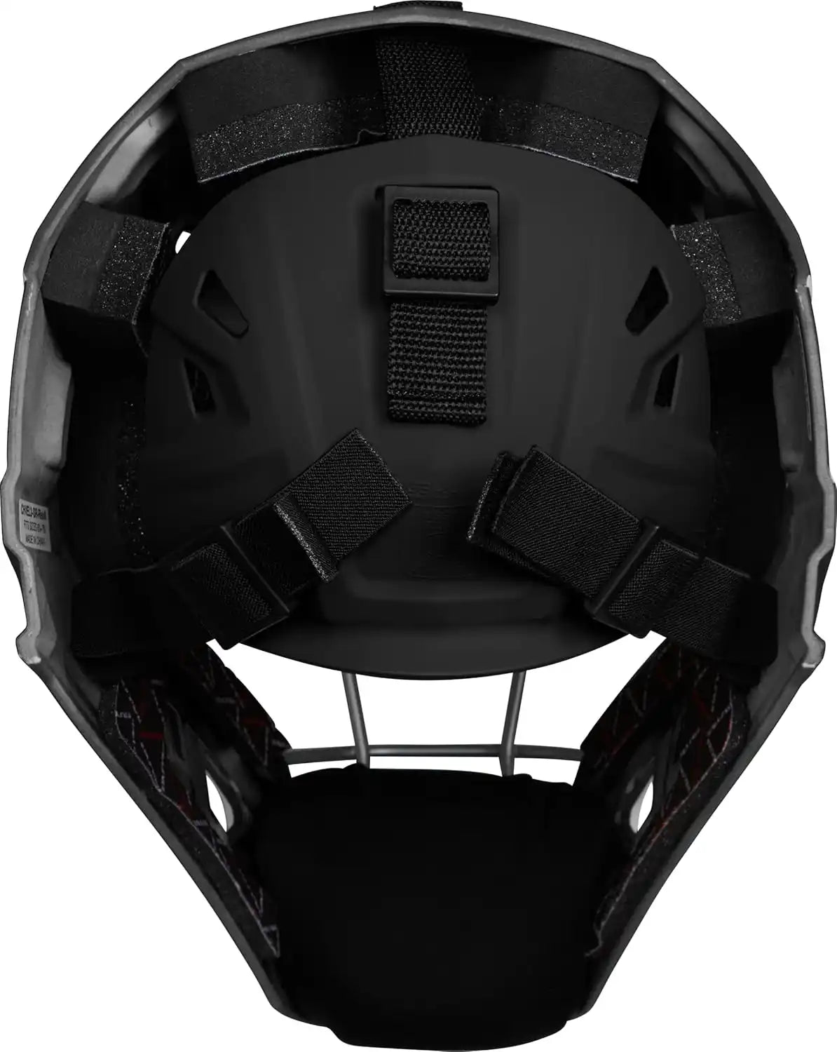 Rawlings Velo Catcher’s Helmet Youth Junior Chv27j - Black Orange