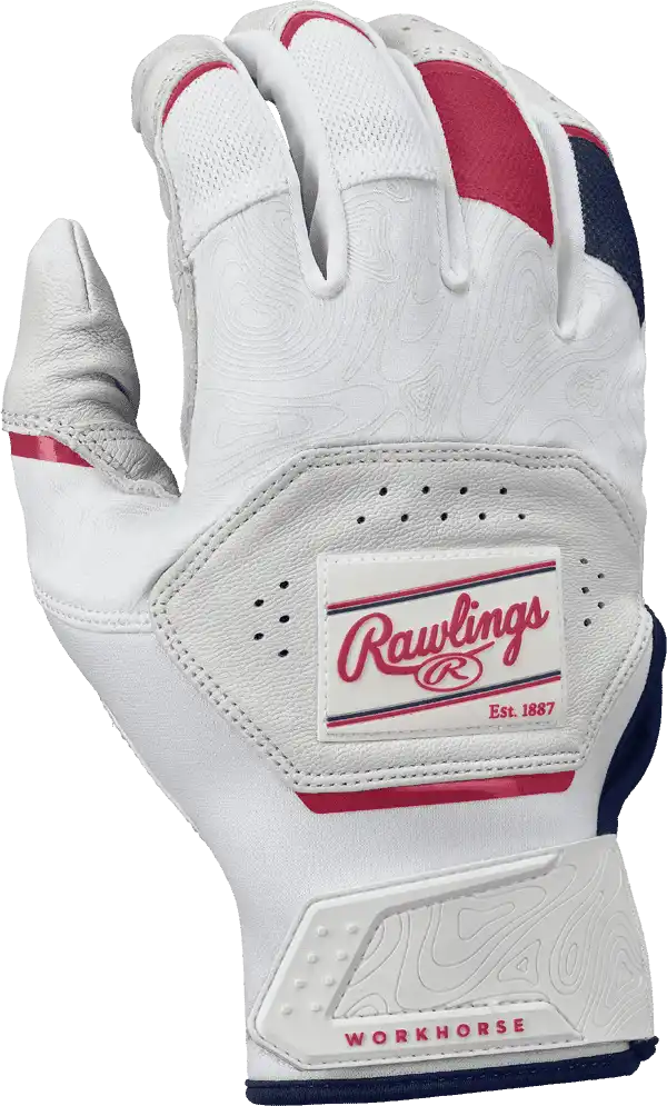Rawlings Workhorse Youth Batting Gloves Wh25ybg - Usa