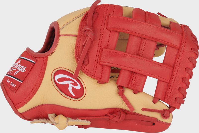 Rawlings Youth Select Pro Lite 11.00’’ Infield Glove Spl110cc - Camel Scarlet - Red / Right Throw