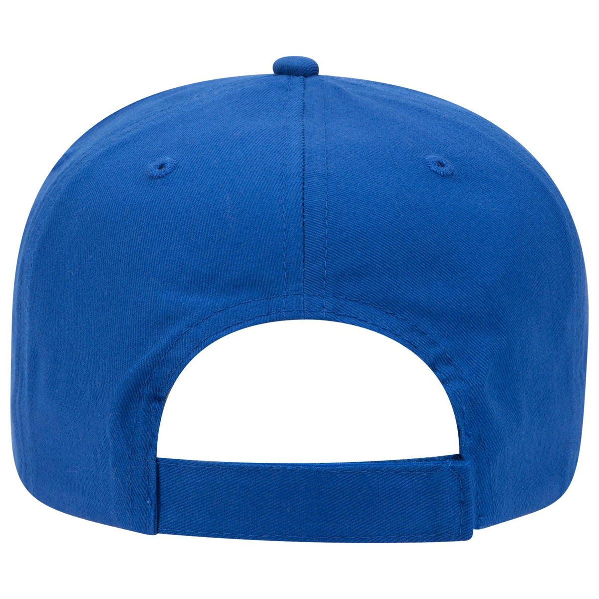 Rear View of 001 - Royal OTTO CAP 5 Panel Mid Profile Baseball Cap