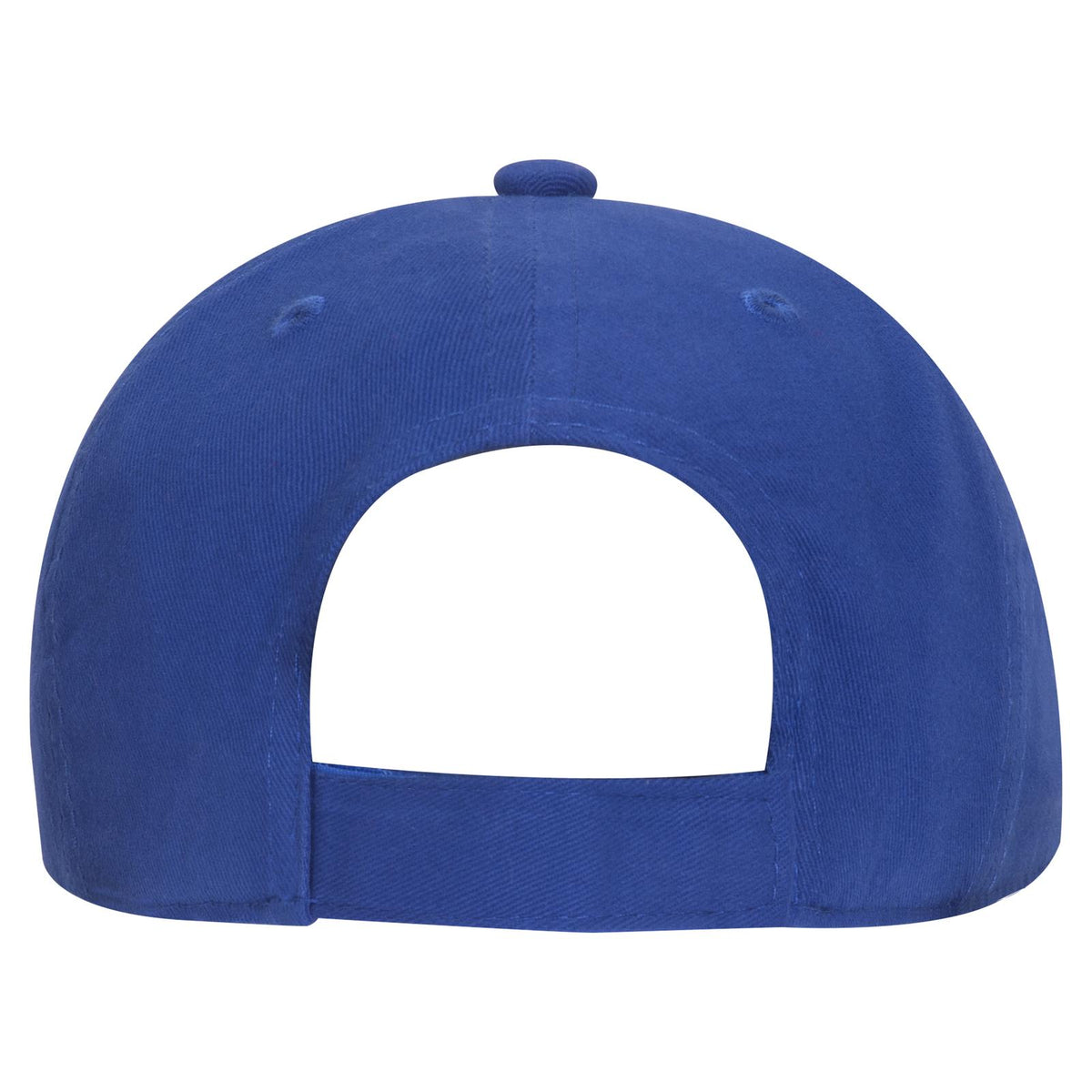 Rear View of 001 - Royal OTTO CAP 6 Panel Low Profile Baseball Cap