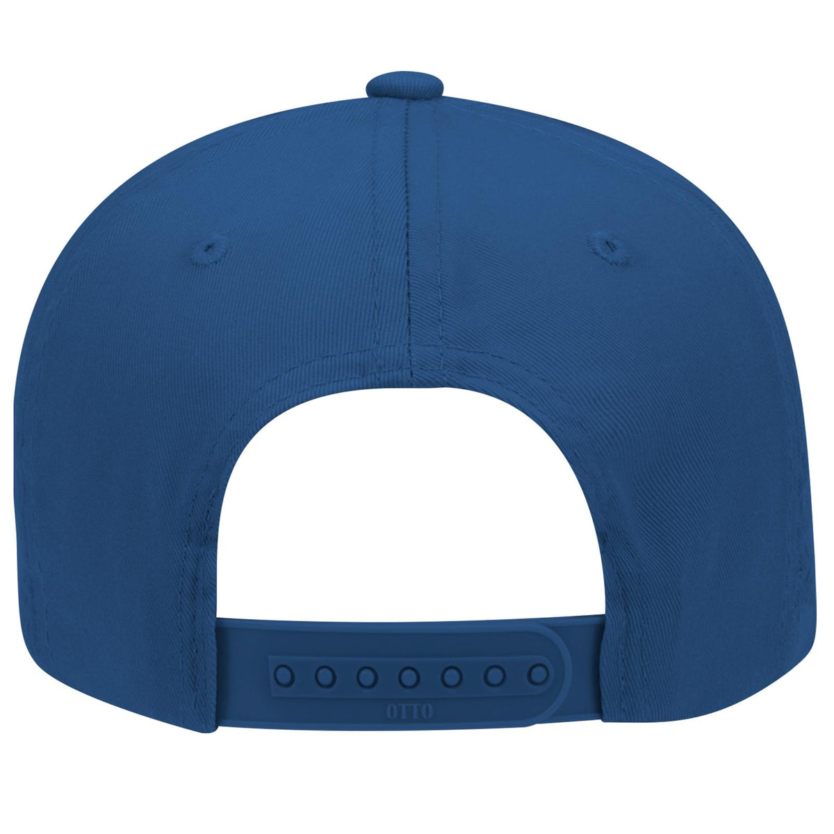 Rear View of 001 - Royal OTTO CAP 6 Panel Low Profile Baseball Cap