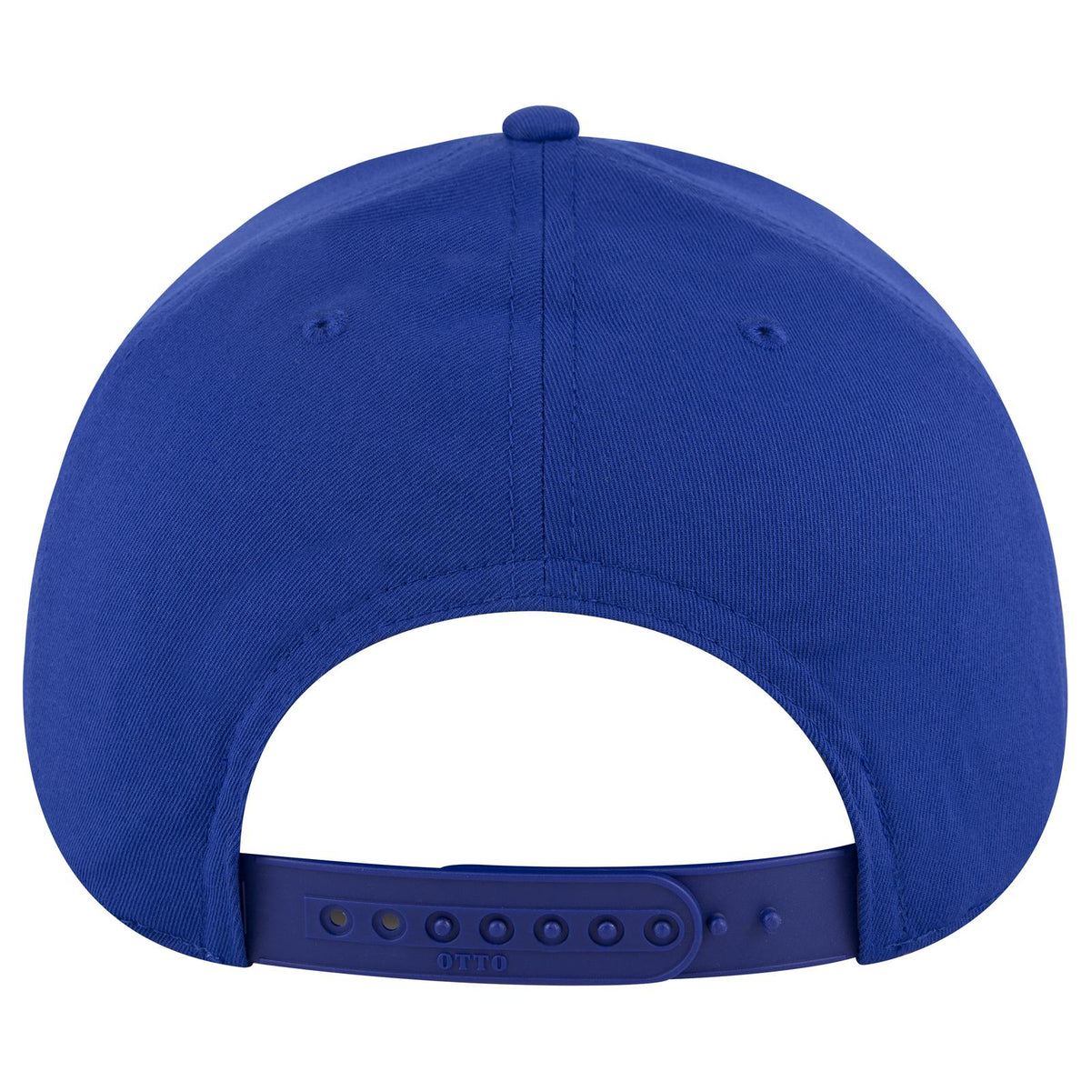 Rear View of 001 - Royal OTTO CAP 6 Panel Low Profile Baseball Cap
