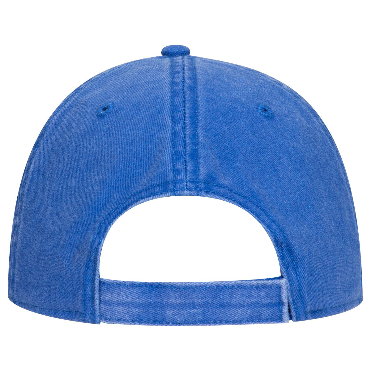 Rear View of 001 - Royal OTTO CAP 6 Panel Low Profile Dad Hat