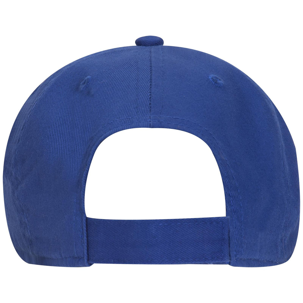 Rear View of 001 - Royal OTTO CAP 6 Panel Low Profile Dad Hat