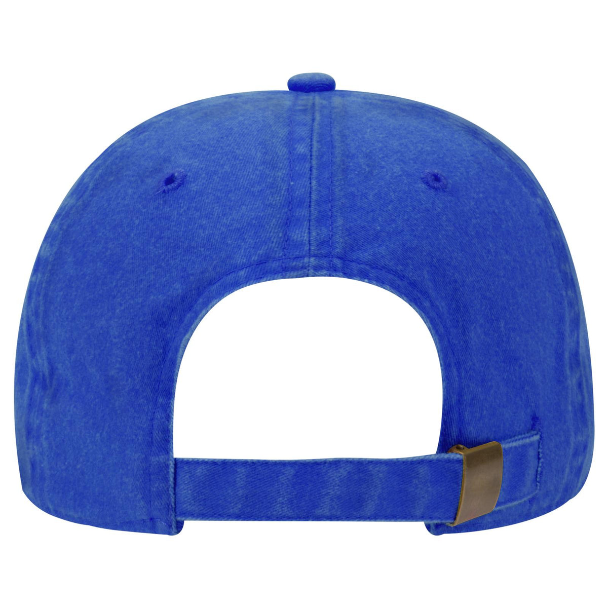 Rear View of 001 - Royal OTTO CAP 6 Panel Low Profile Dad Hat