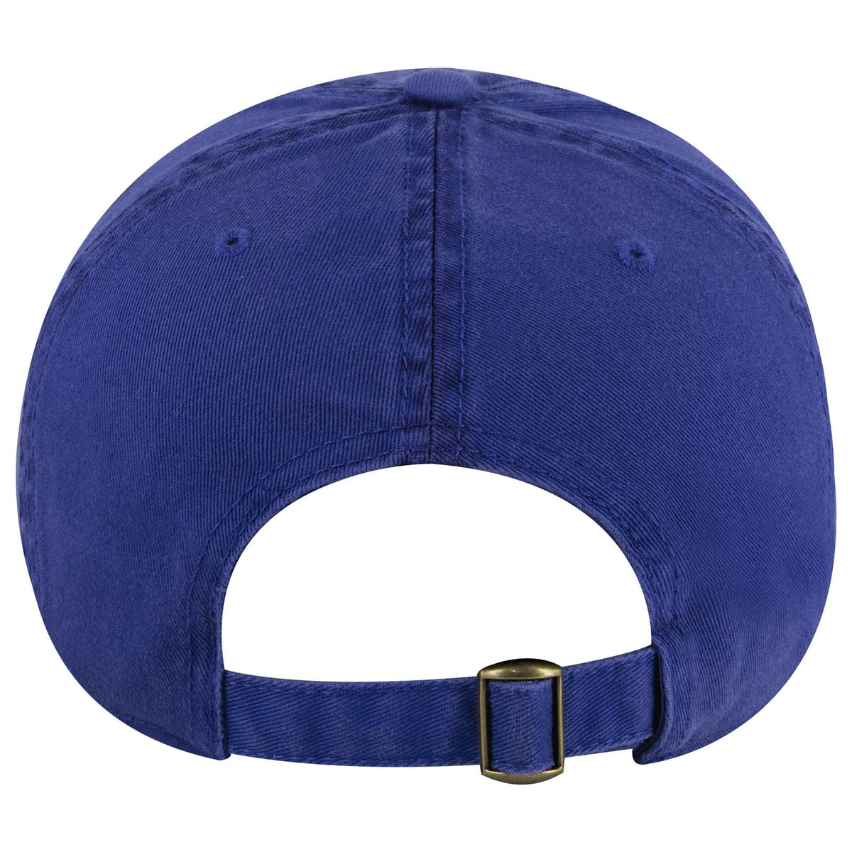 Rear View of 001 - Royal OTTO CAP 6 Panel Low Profile Dad Hat