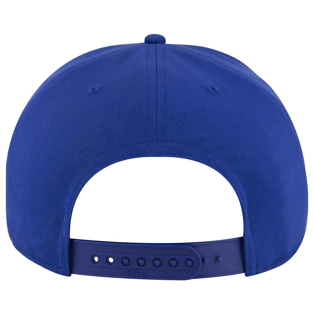 Rear View of 001 - Royal OTTO CAP 6 Panel Pro Style Baseball Cap