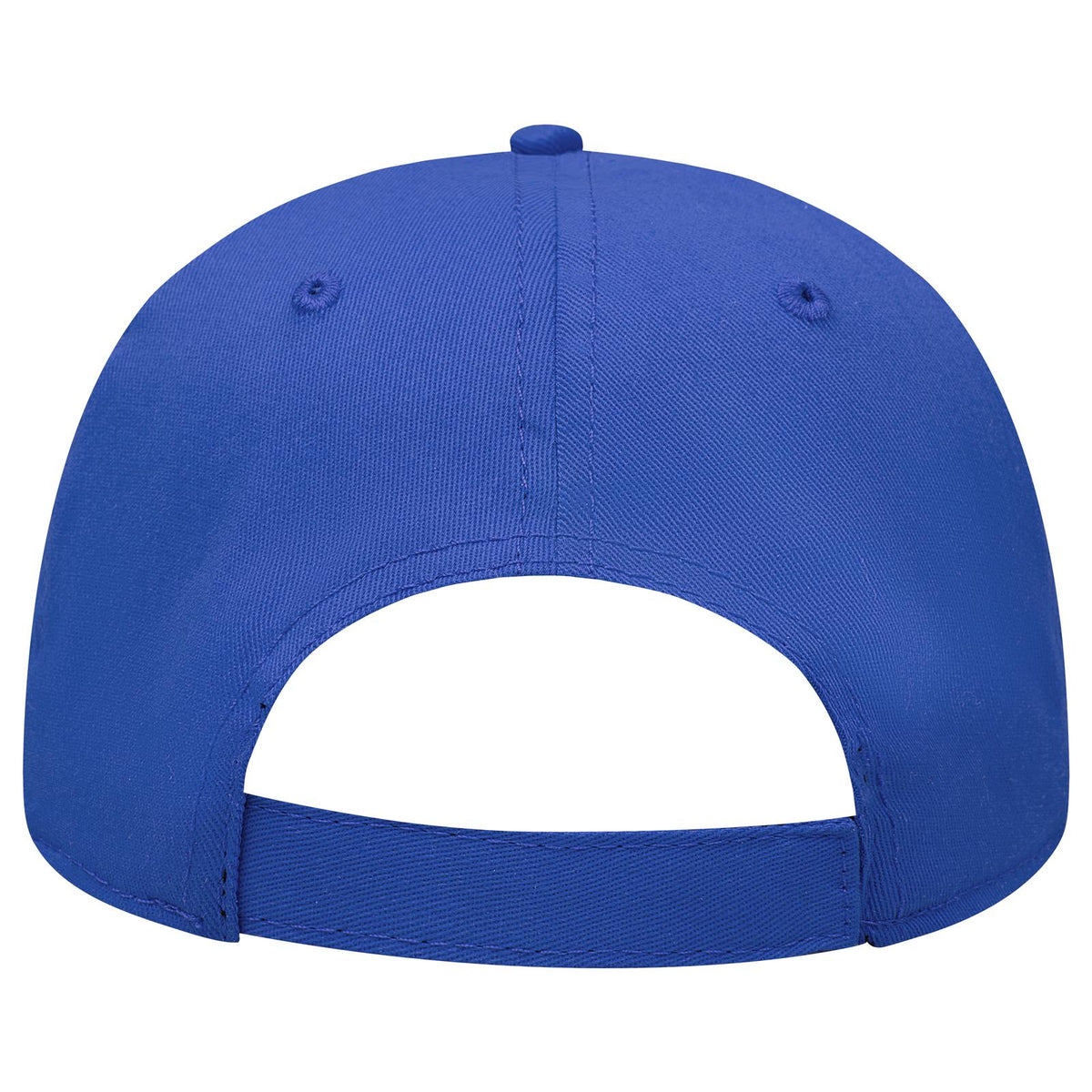 Rear View of 001 - Royal OTTO CAP "OTTO COMFY FIT" 6 Panel Low Profile Baseball Cap
