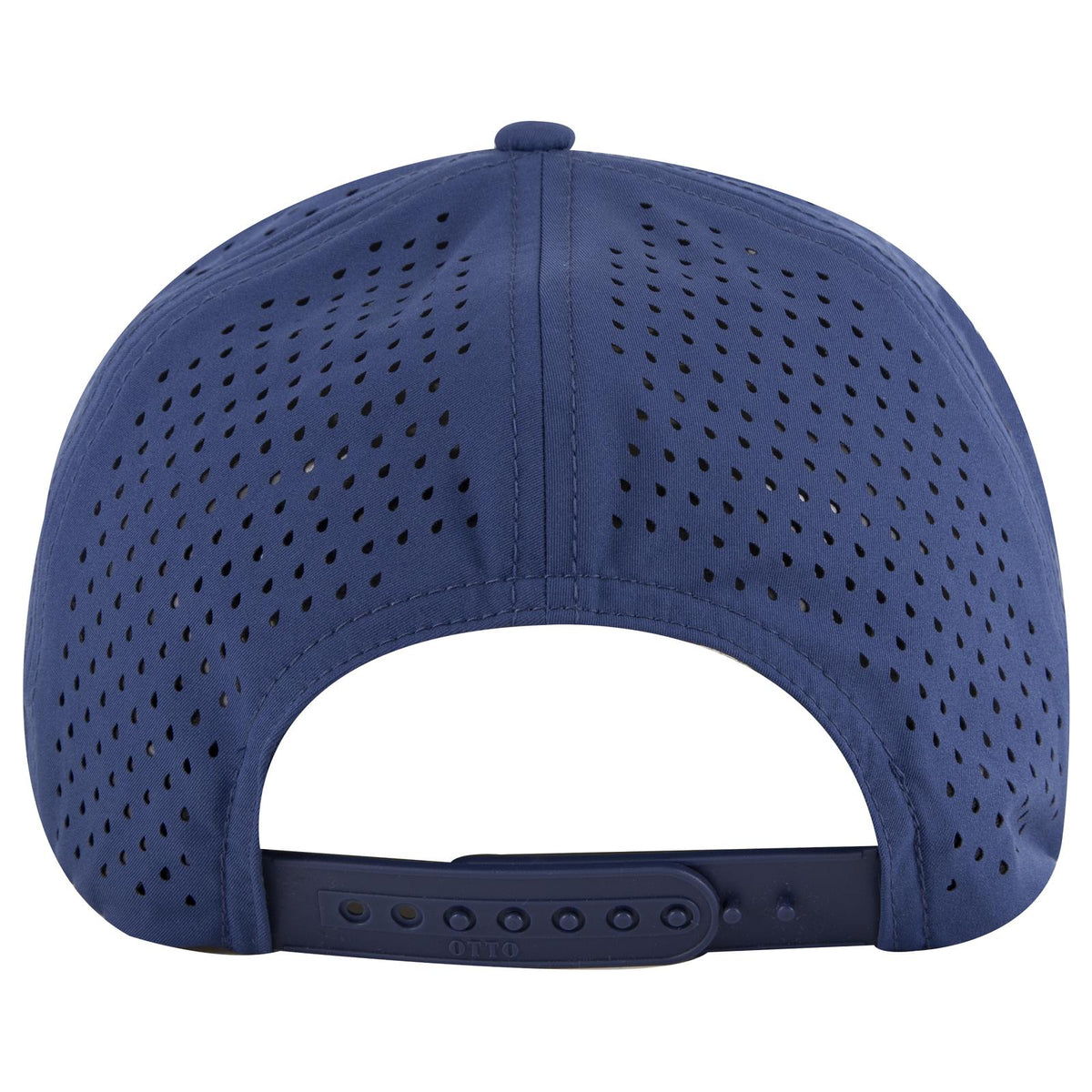 Rear View of 001 - Royal OTTO CAP "OTTO COMFY FIT" 6 Panel Mid Profile Baseball Cap
