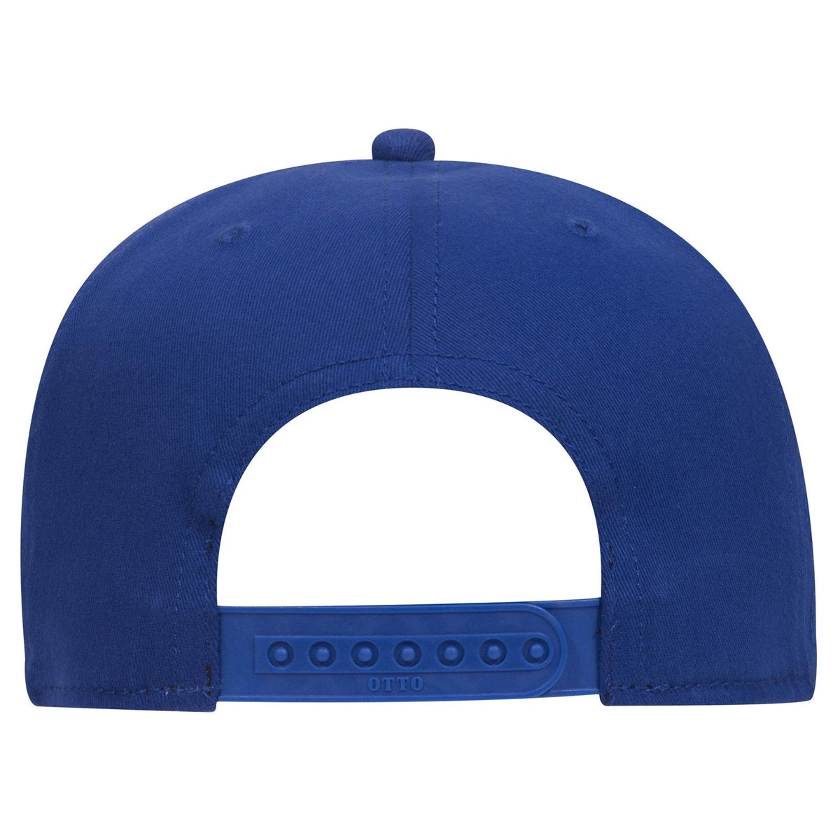 Rear View of 001 - Royal OTTO CAP "OTTO COMFY FIT" 6 Panel Pro Style Snapback Hat