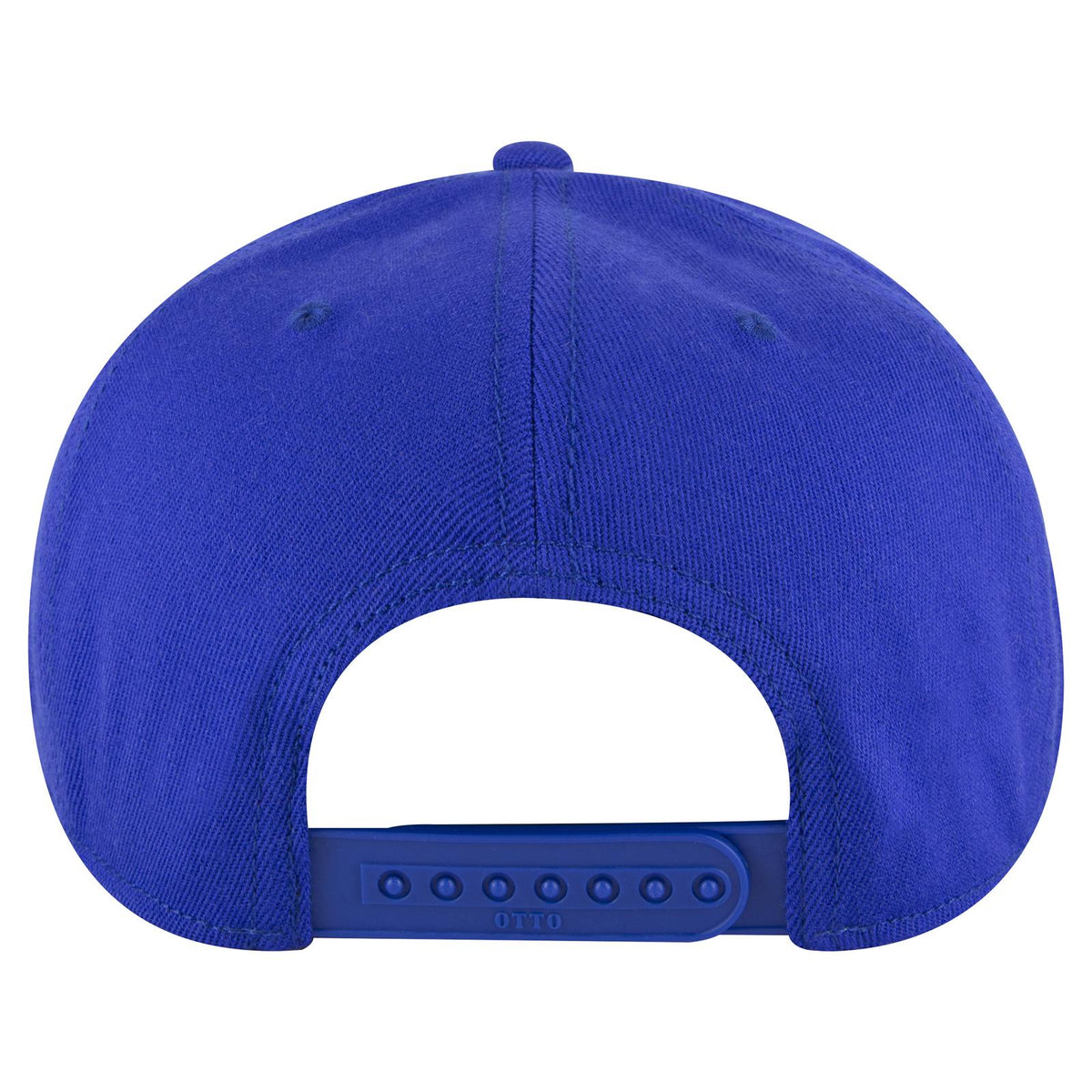 Rear View of 001 - Royal OTTO CAP "OTTO COMFY FIT" 6 Panel Pro Style Snapback Hat