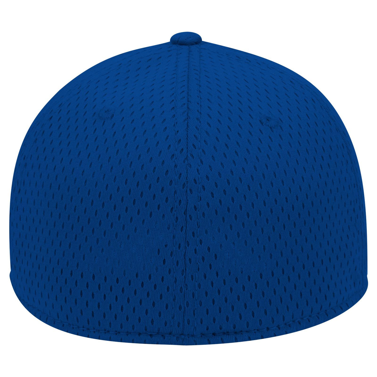 Rear View of 001 - Royal OTTO CAP "OTTO FLEX" Fitted 6 Panel Low Profile Baseball Cap