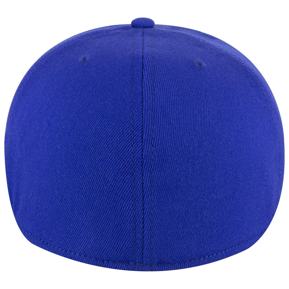 Rear View of 001 - Royal OTTO CAP "OTTO FLEX" Fitted 6 Panel Pro Style Baseball Cap