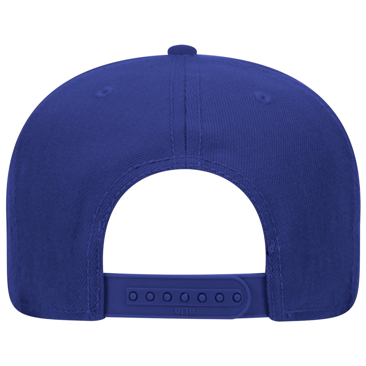 Rear View of 001 - Royal OTTO CAP "OTTO SNAP" 6 Panel Pro Style Snapback Hat