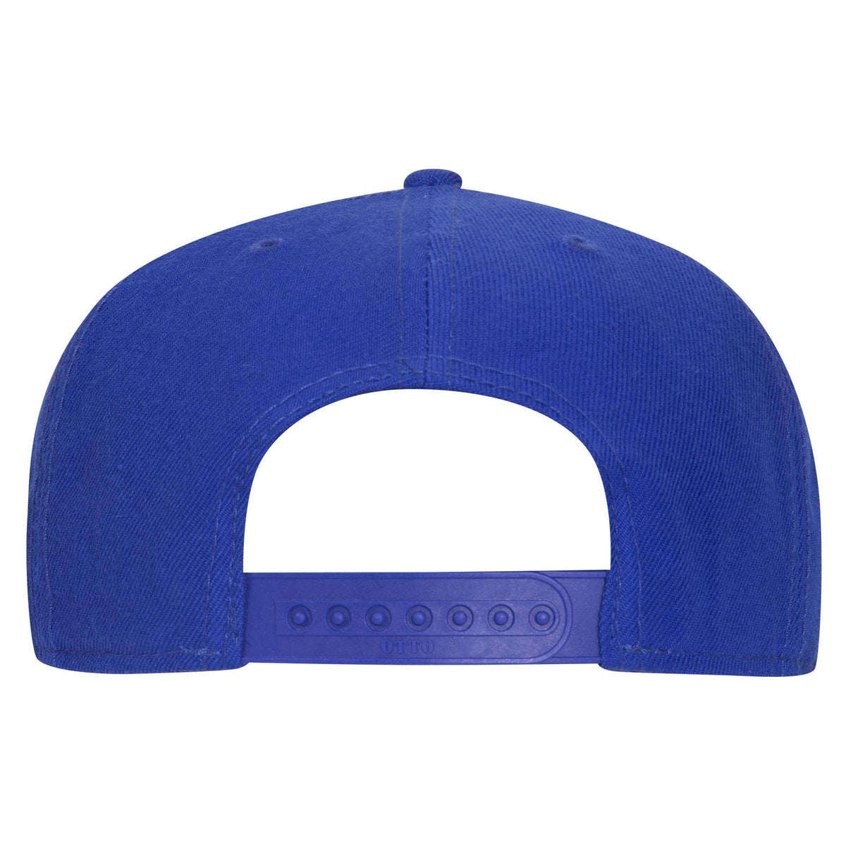 Rear View of 001 - Royal OTTO CAP "OTTO SNAP" 6 Panel Pro Style Snapback Hat