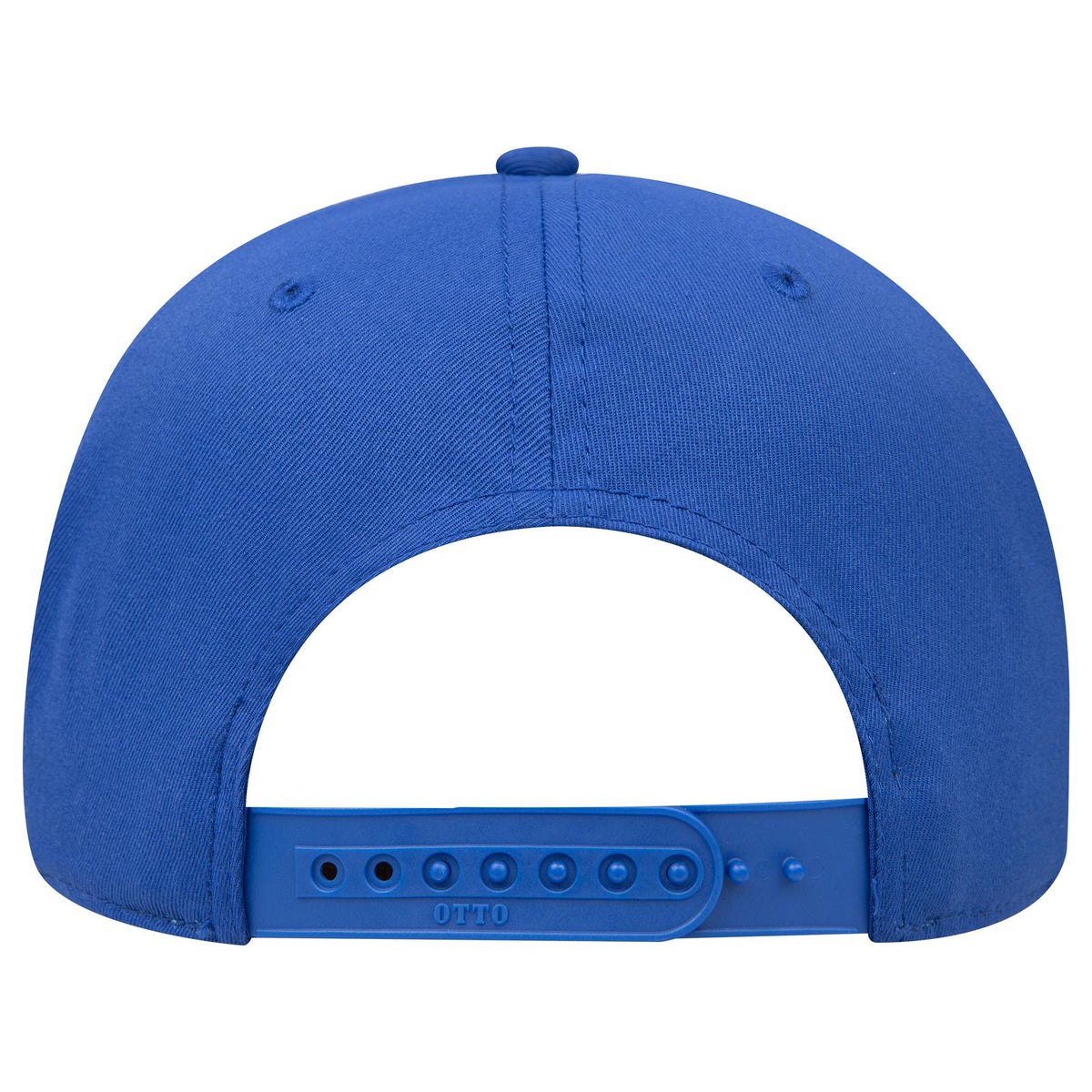 Rear View of 001 - Royal OTTO CAP Seamless 6 Panel Mid Profile Baseball Cap