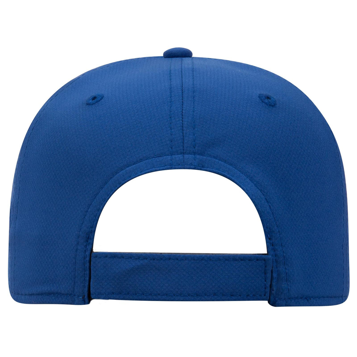 Rear View of 001 - Royal OTTO CAP UPF 50+ 6 Panel Low Profile Baseball Cap