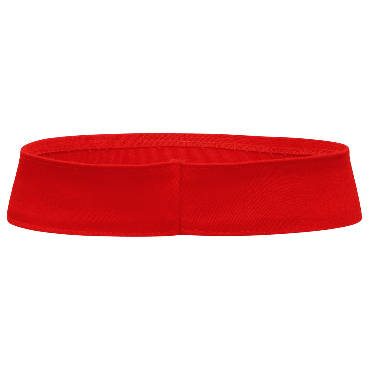 Rear View of 002 - Red OTTO CAP Hat Band