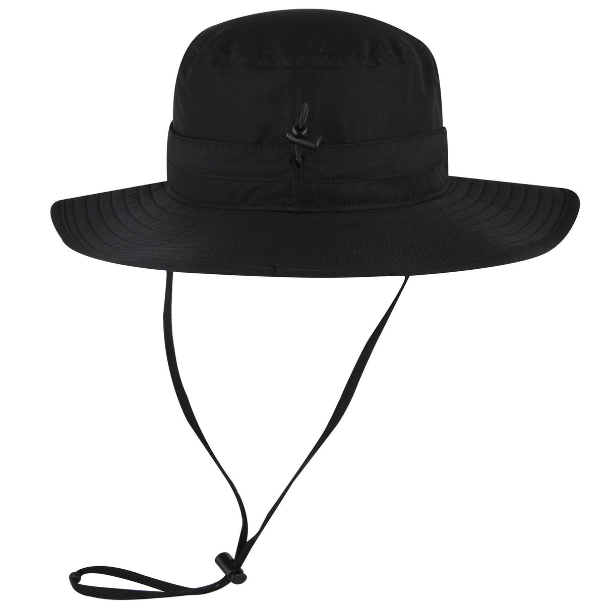 Rear View of 003 - Black OTTO CAP Boonie Hat