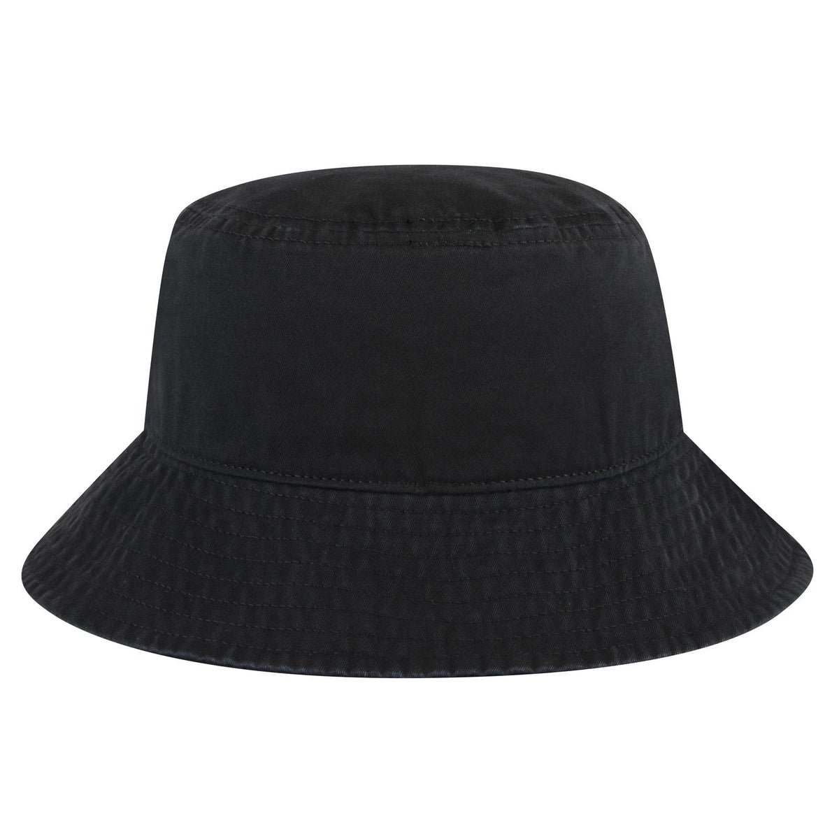 Rear View of 003 - Black OTTO CAP Bucket Hat