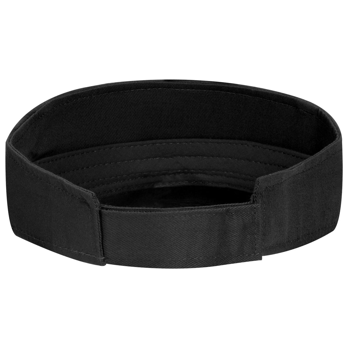 Rear View of 003 - Black OTTO CAP Sun Visor