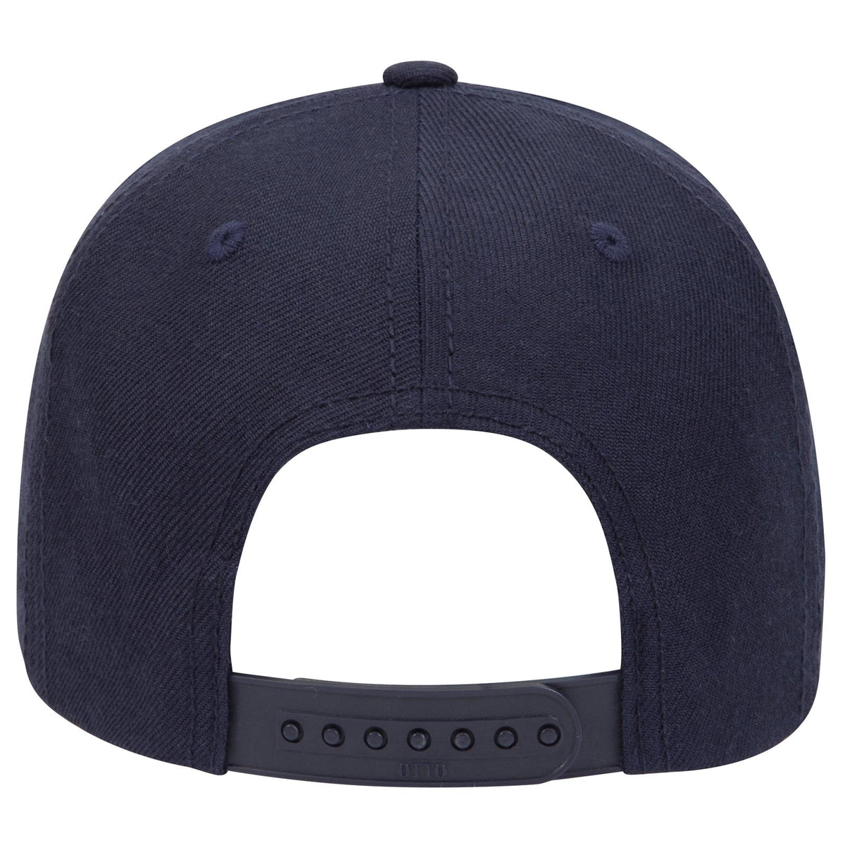 Rear View of 004 - Navy OTTO CAP 6 Panel Low Profile Baseball Cap