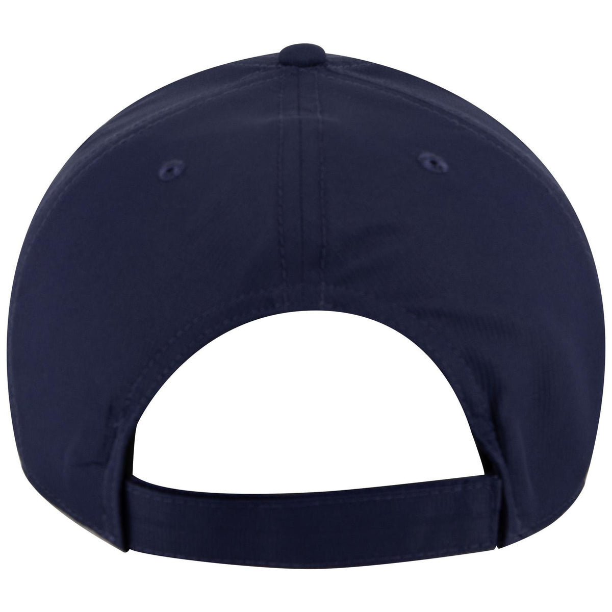 Rear View of 004 - Navy OTTO CAP 6 Panel Low Profile Baseball Cap