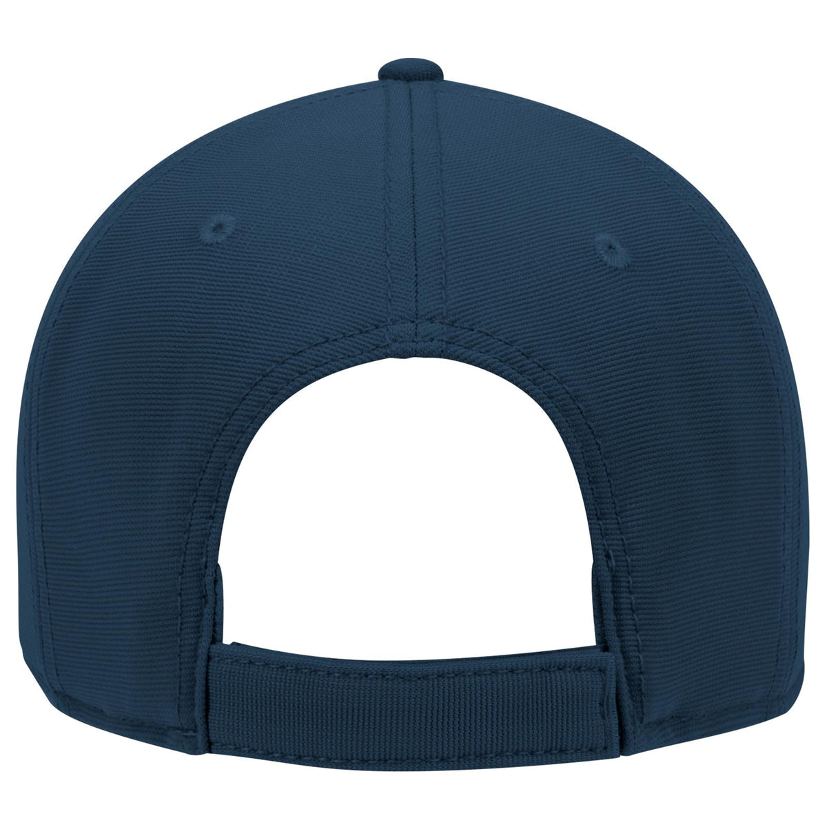 Rear View of 004 - Navy OTTO CAP 6 Panel Low Profile Baseball Cap